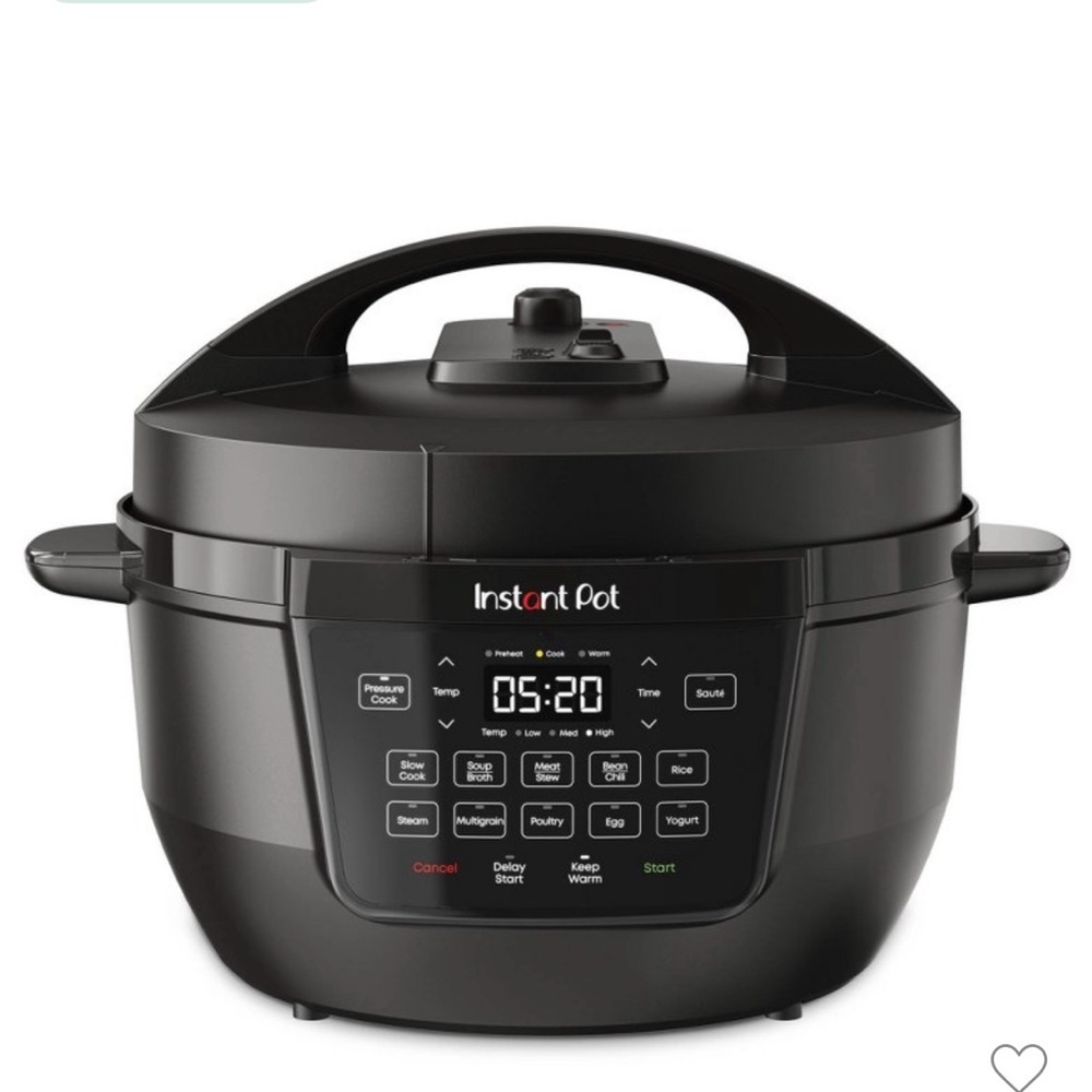 Instant pot RIO Wide Multi
Cooker 7inl Cooking Functions